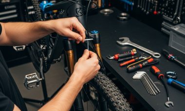 ajuste horquilla bicicleta