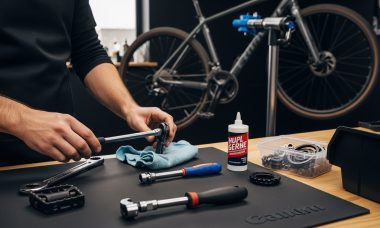 reunir herramientas ajuste bicicleta