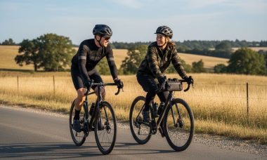 gravel carretera ciclistas comparación
