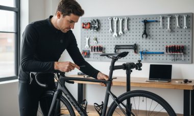 ajuste profesional asiento bicicleta