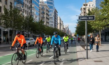 ciclistas urbanos seguros