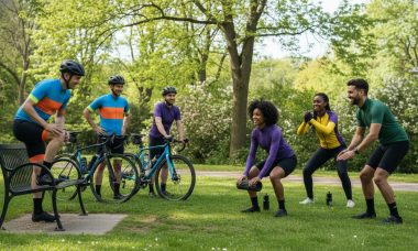 ejercicios calambres ciclismo