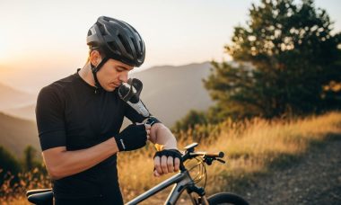 ciclista equilibrio autocuidado