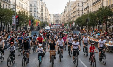 marcha ciclista urbana