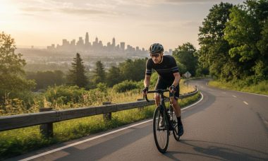 ciclismo paisaje urbano