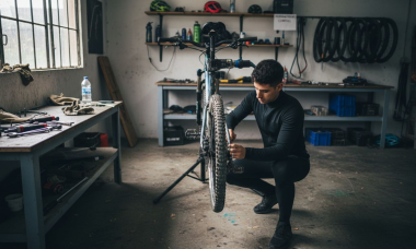 Cómo ajustar el eje de tu bicicleta en casa